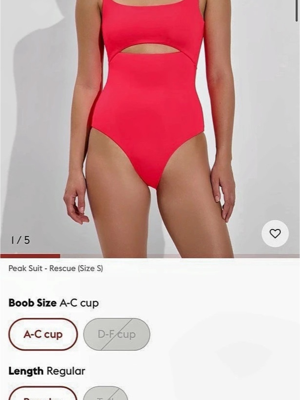 Left On Friday Peak Suit One Piece in Blue Size Medium - Picture 4 of 5